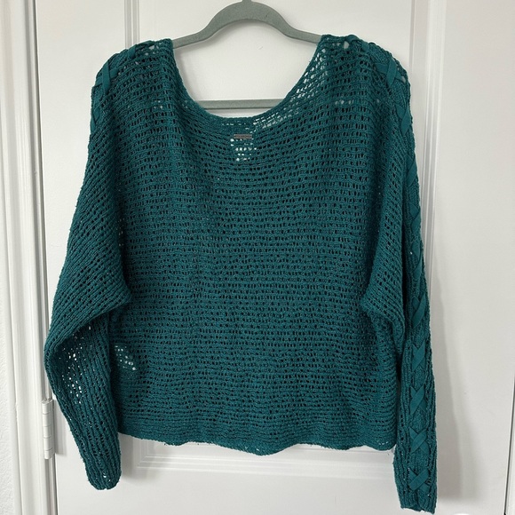 Teal Women's Billabong Chill Out Sweater - Picture 4 of 4